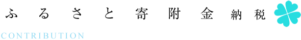 ふるさと寄附金（納税）の使いみち